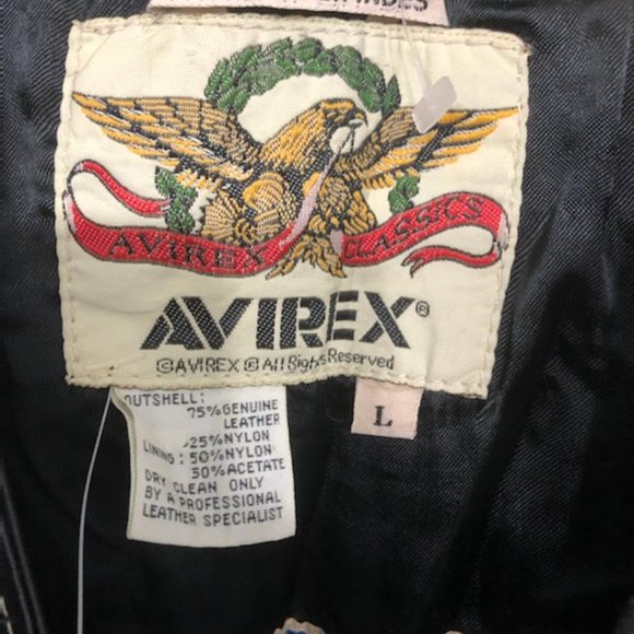 LIMITED EDITION AVIREX LEATHER MOTO BIKER VEST SIZE LARGE - Picture 2 of 13